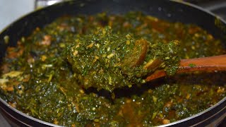 How to Prepare a Healthy Afang Soup