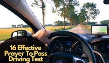 16 Effective Prayer To Pass Driving Test