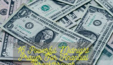 Midnight Prayer For Financial Breakthrough