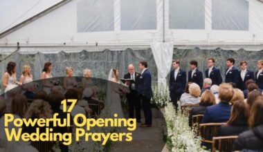 Opening Wedding Prayers