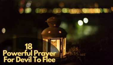 18 Powerful Prayer For Devil To Flee