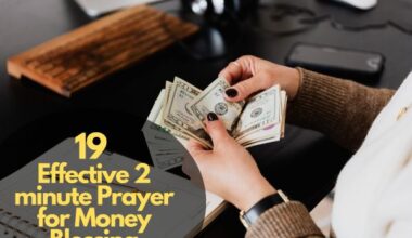 2 minute Prayer for Money Blessing