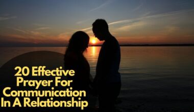 20 Effective Prayer For Communication In A Relationship