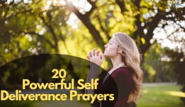 Self Deliverance Prayers
