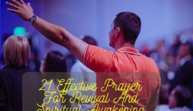 Prayer For Revival And Spiritual Awakening