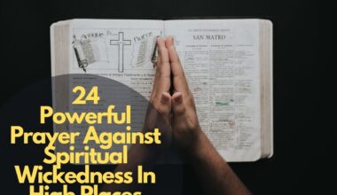 24 Powerful Prayer Against Spiritual Wickedness In High Places