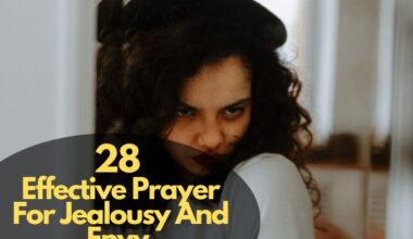 Effective Prayer For Jealousy And Envy