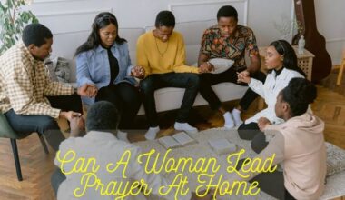 Can A Woman Lead Prayer At Home