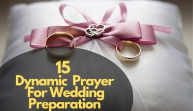 Dynamic Prayer for Wedding Preparation