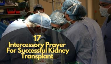 Intercessory Prayer For Successful Kidney Transplant