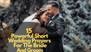 Powerful Short Wedding Prayers for the Bride and Groom
