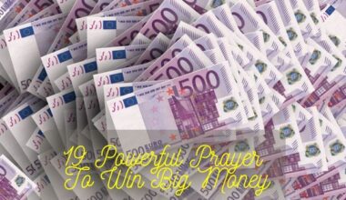 Powerful Prayer To Win Big Money