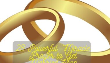 Powerful Miracle Prayer to Get Married Soon