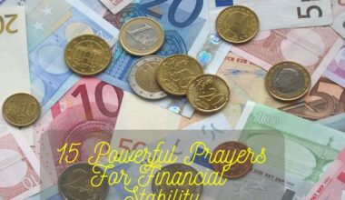 Powerful Prayers For Financial Stability