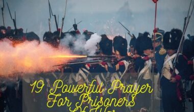 Powerful Prayer For Prisoners Of War