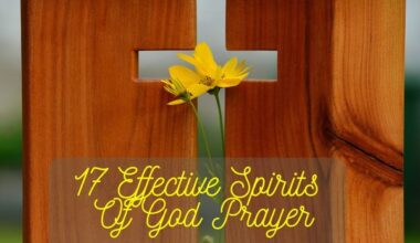 Effective Spirits of God Prayer