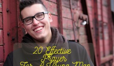 Effective Prayer For A Young Man