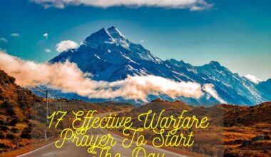 Effective Warfare Prayer to Start The Day