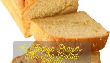 Effective Prayer For The Bread Of Life