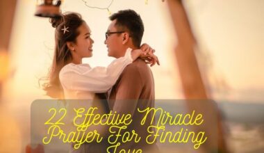 Effective Miracle Prayer For Finding Love