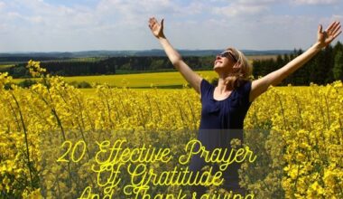 Effective Prayer of Gratitude And Thanksgiving