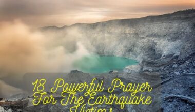 Powerful Prayer For The Earthquake Victims