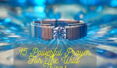 Powerful Prayer For The Wild Things