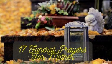 Funeral Prayers For Mother