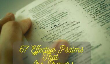 Effective Psalms That Are Prayers
