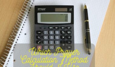 Which Prayer Calculation Method Should I Use
