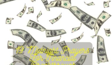 Midnight Prayers for Financial Breakthrough