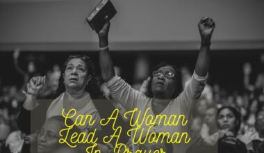 Can A Woman Lead A Woman In Prayer