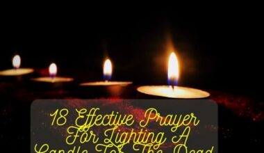 Effective Prayer For Lighting a Candle For The Dead