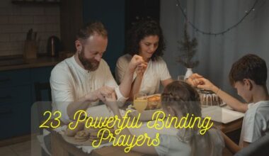 Powerful Binding Prayers