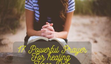 Powerful Prayer For healing Knee Pain
