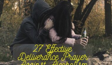 Deliverance Prayer Against Alcoholism