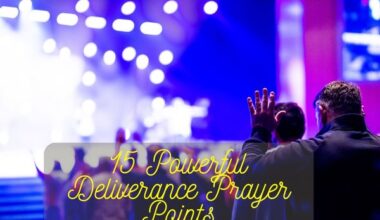 Deliverance Prayer Points