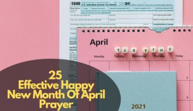 Happy New Month Of April Prayer