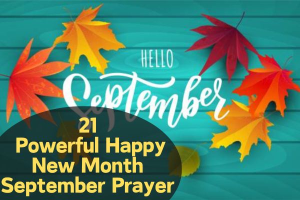 Happy New Month September Prayer