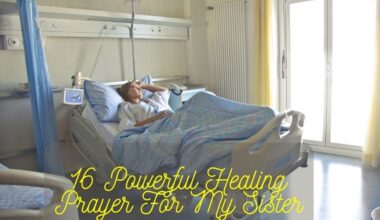 Healing Prayer For My Sister