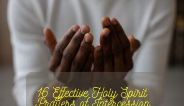 Holy Spirit Prayers of Intercession