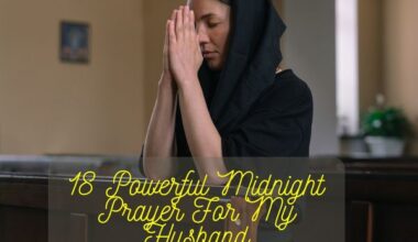 Midnight Prayer For My Husband