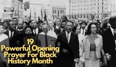Opening Prayer For Black History Month