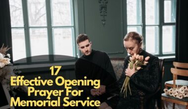 Opening Prayer For Memorial Service