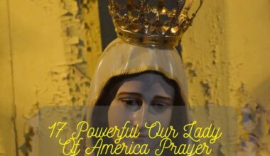 Our Lady Of America Prayer