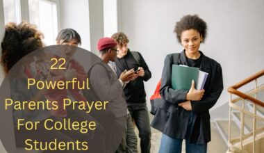 Parents Prayer For College Students
