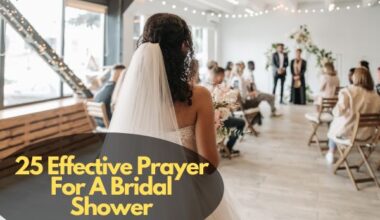 Prayer For A Bridal Shower