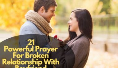 Prayer For Broken Relationship With Boyfriend