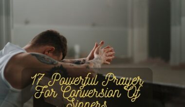 Prayer For Conversion Of Sinners