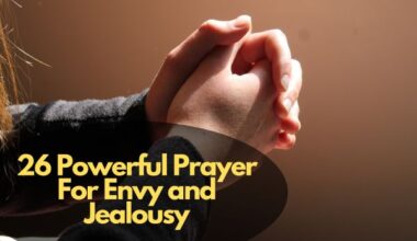Prayer For Envy and Jealousy